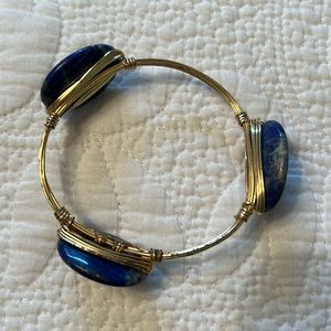 Handmade Bracelet with Blue Stone
